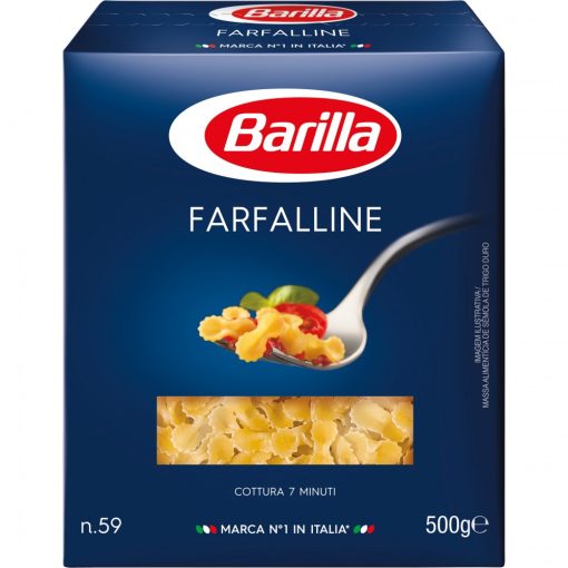 Barilla tészta Farfalline 500g