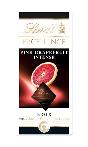 Lindt excellence étcsokoládé pink grapefruit 100g