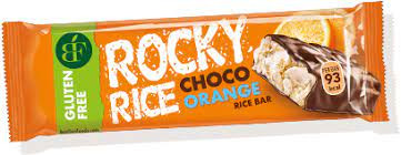 Rocky Rice gluténmentes puffasztott rizs szelet narancsos 18g 