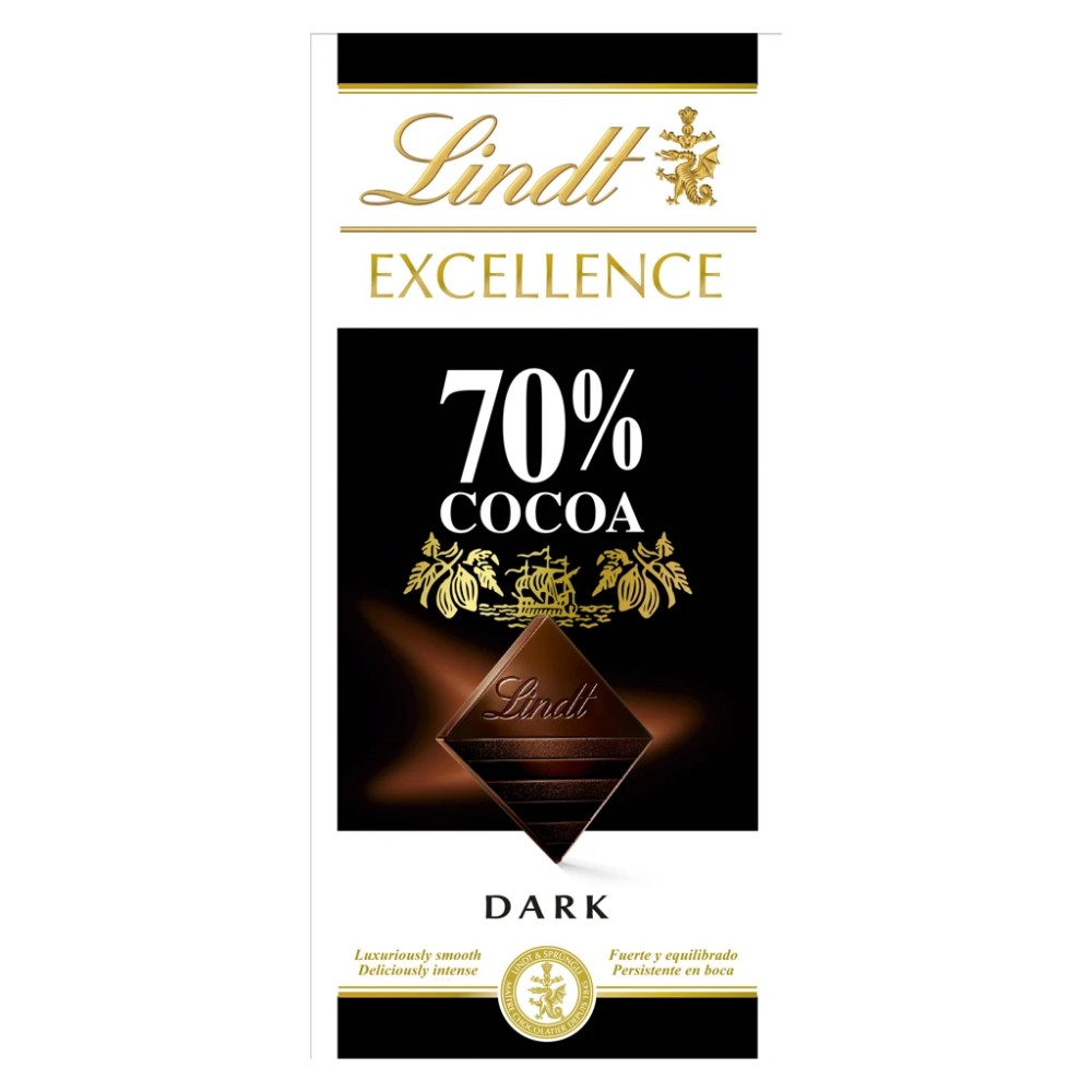 Lindt Excellence étcsokoládé 70% 100g