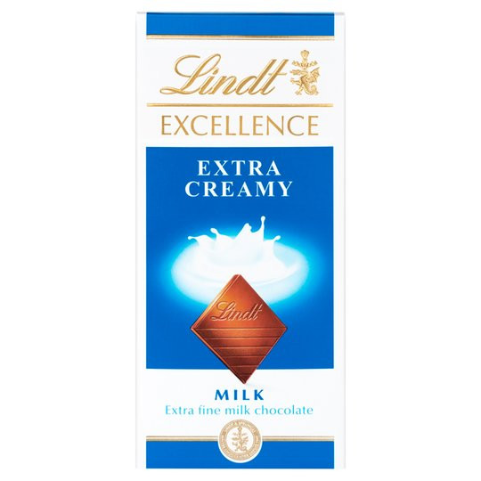 Lindt Excellence Extra tejszínes tejcsokoládé 100G